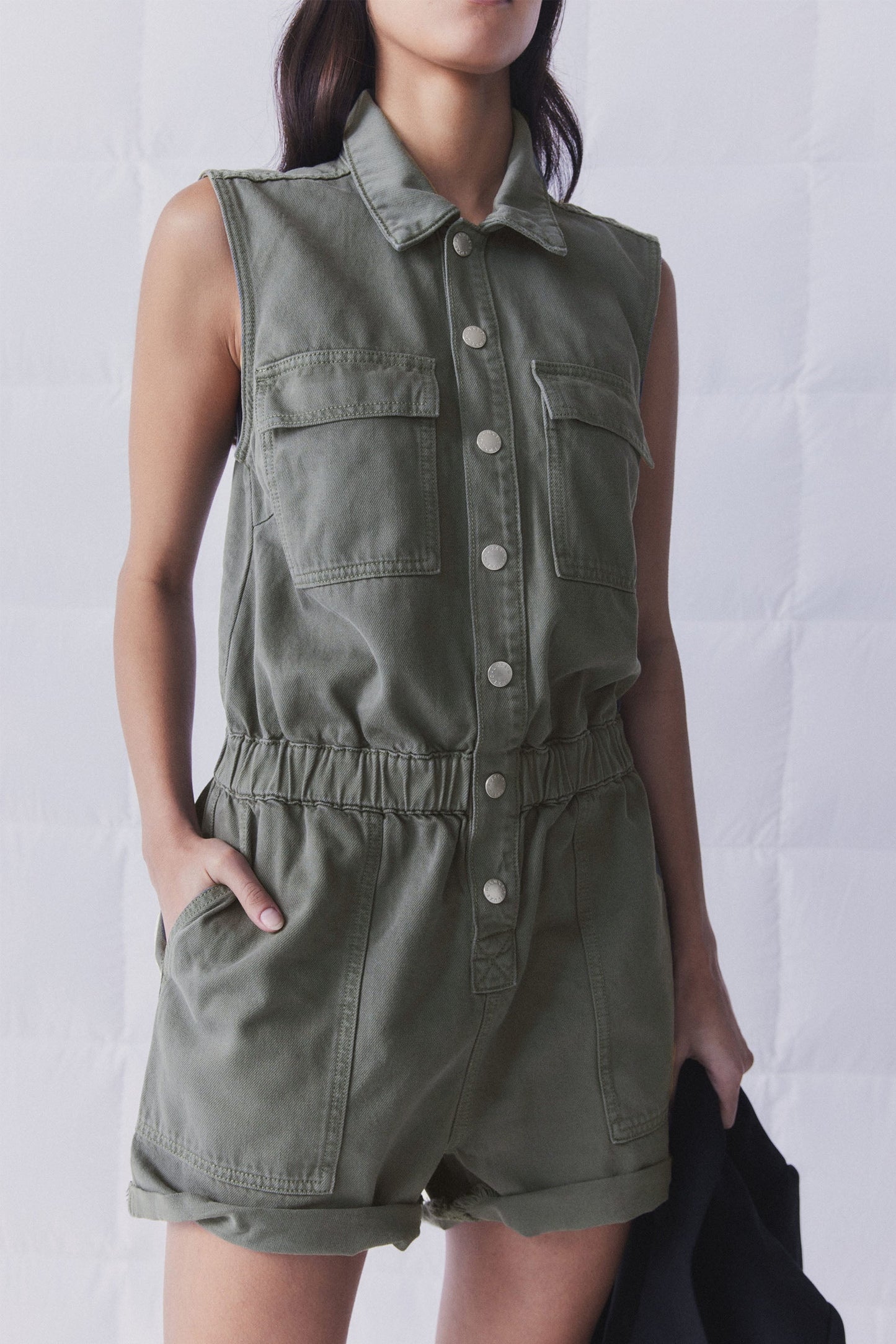 D-Luxe Denim Romper