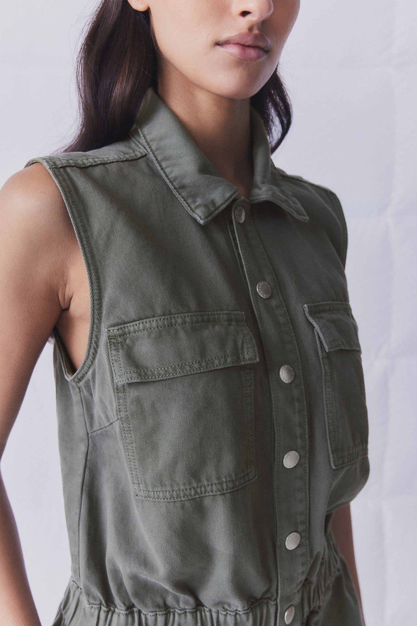 D-Luxe Denim Romper