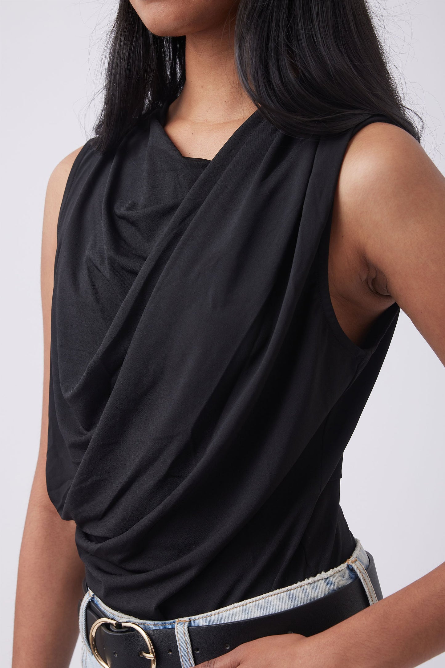 Natalie Draped Bodysuit