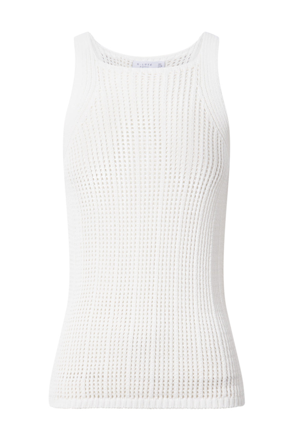 D-Luxe High Neck Knit Tank