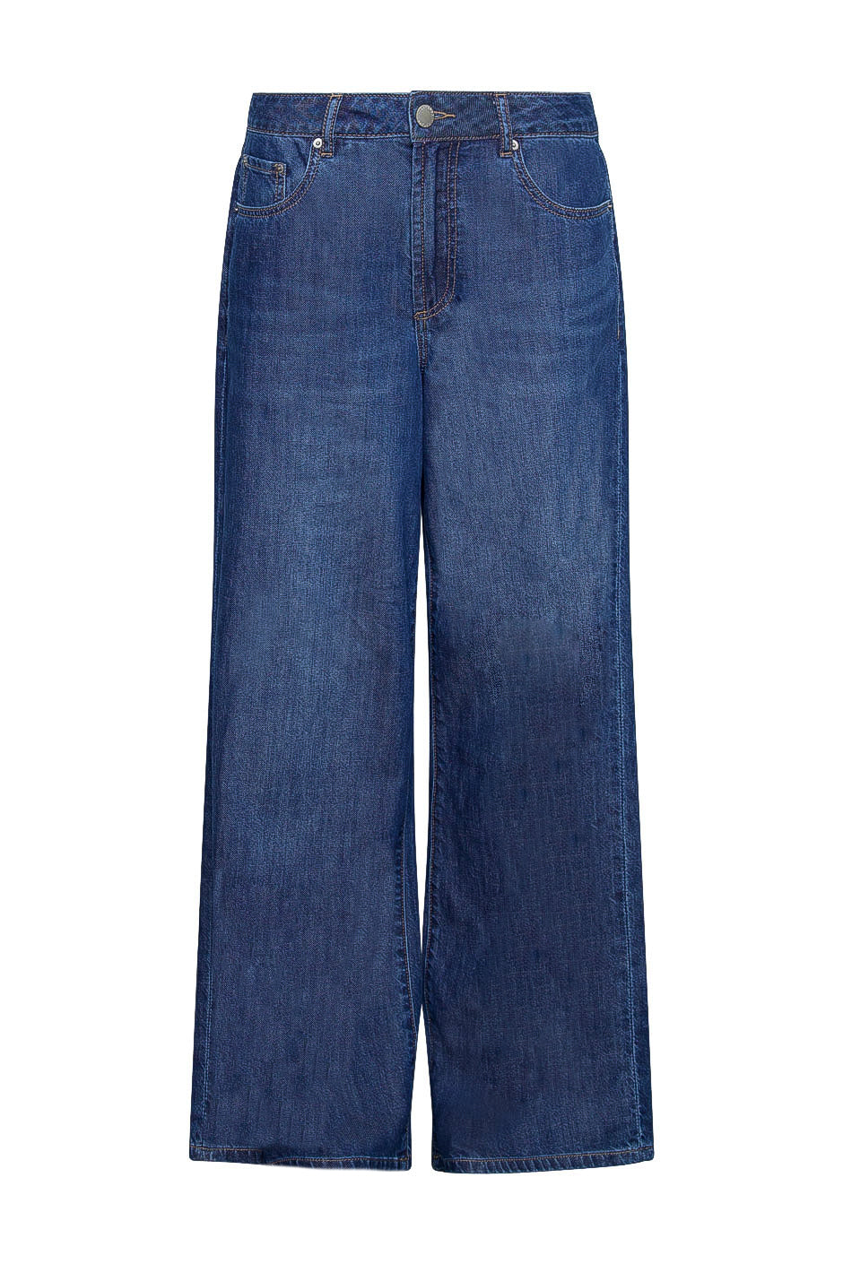 Jenna Mid Rise Palazzo Jeans
