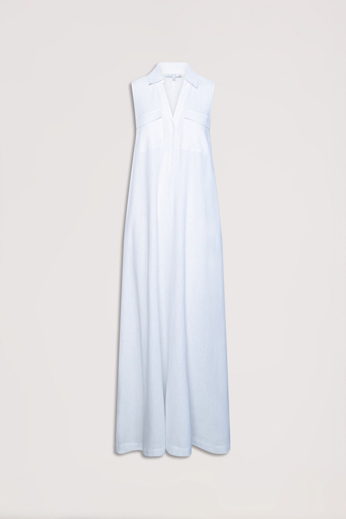 D-Luxe Linen Blend Maxi Dress