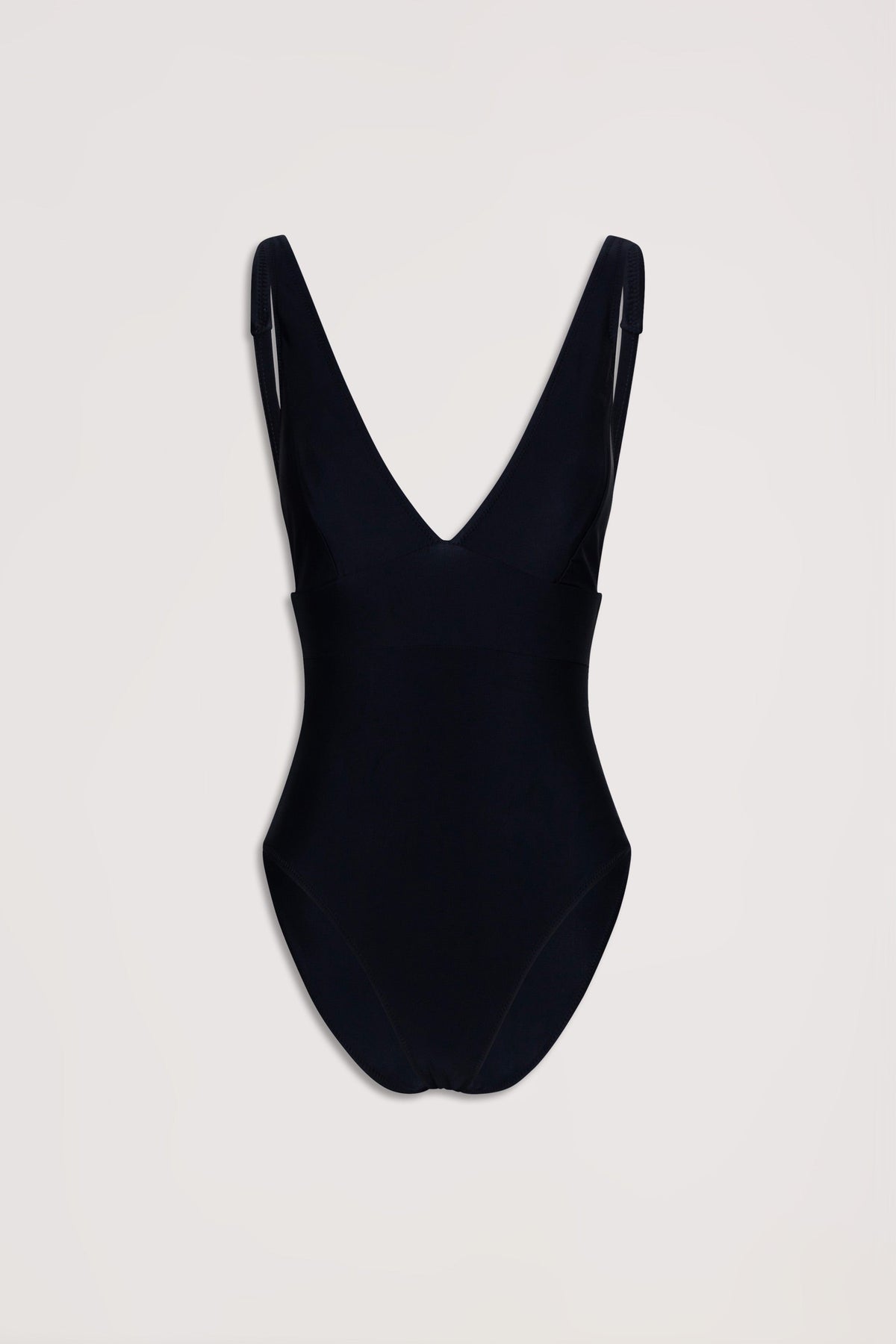 Matte V Neck One Piece