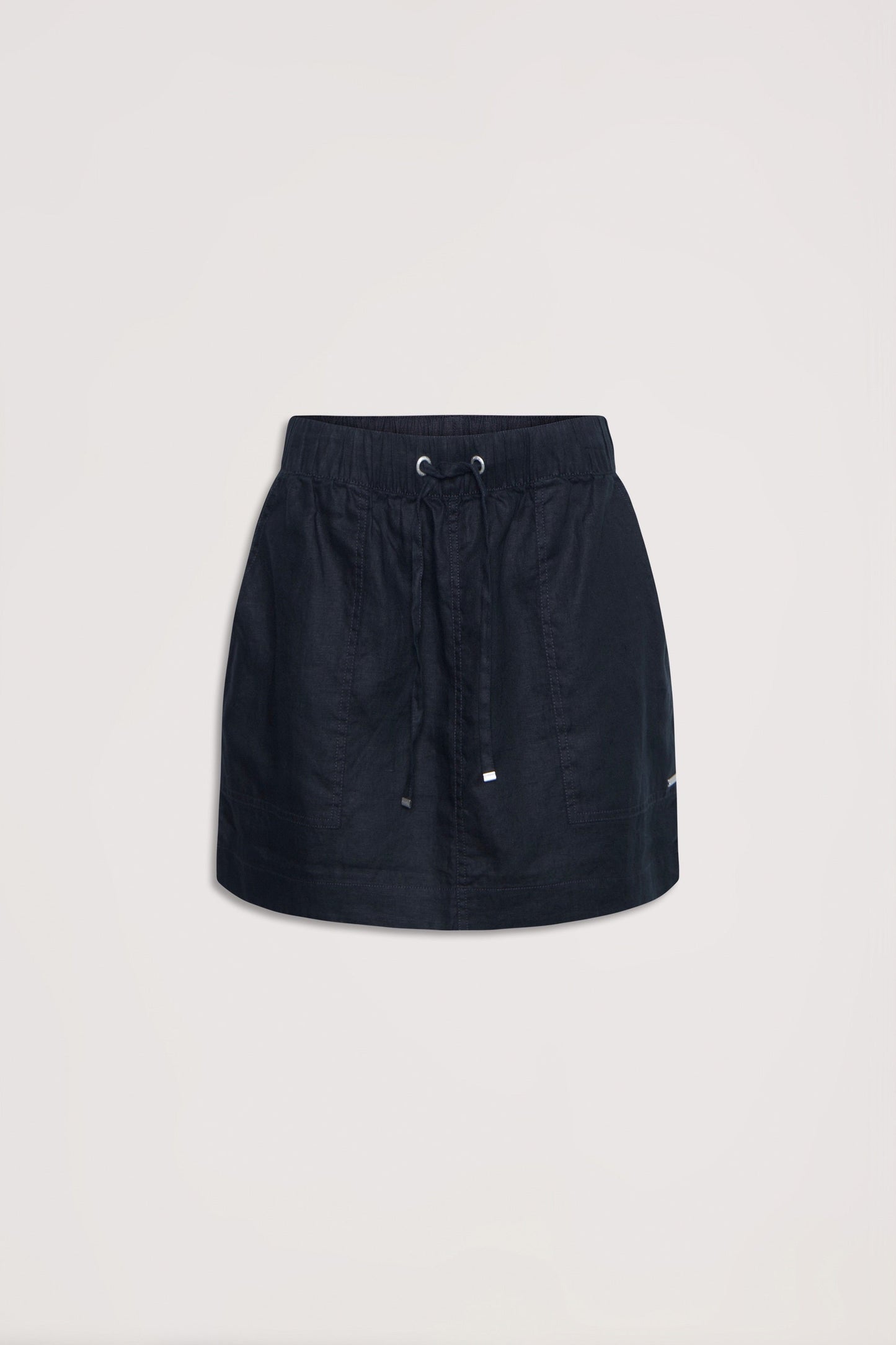 D-Luxe Linen Mini Skirt