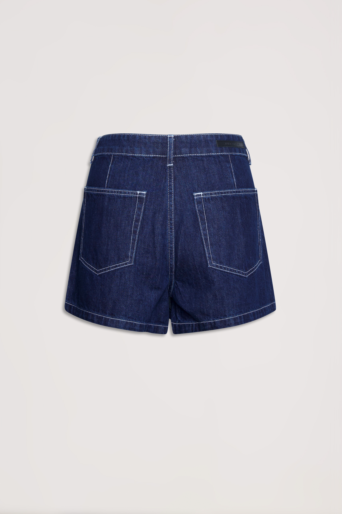Paisley Denim Wrap Skort