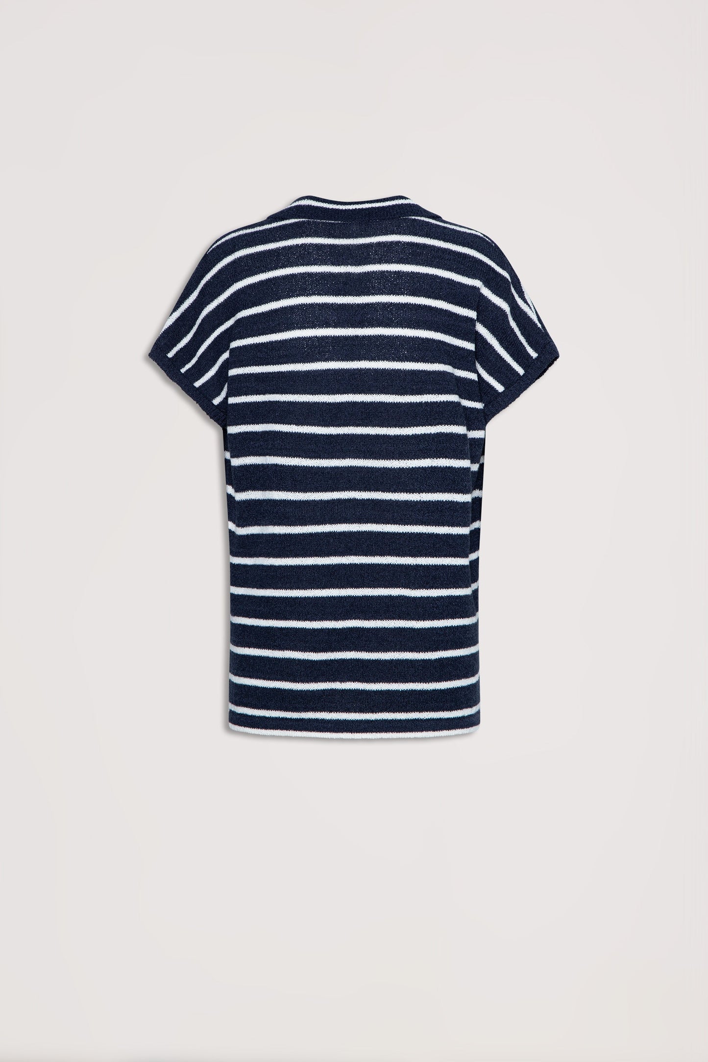 D-Luxe Stripe Knit Top