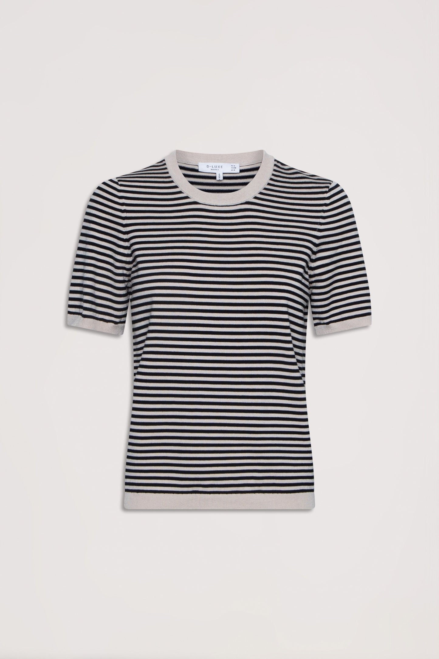 D-Luxe Stripe Knit Tee