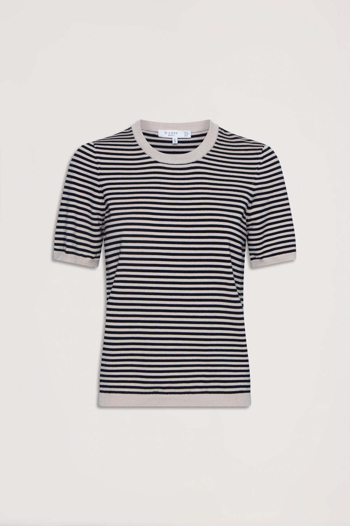 D-Luxe Stripe Knit Tee