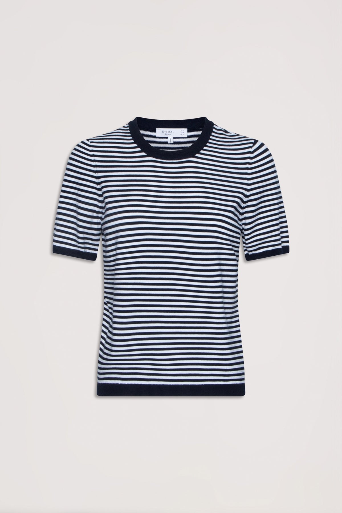 D-Luxe Stripe Knit Tee