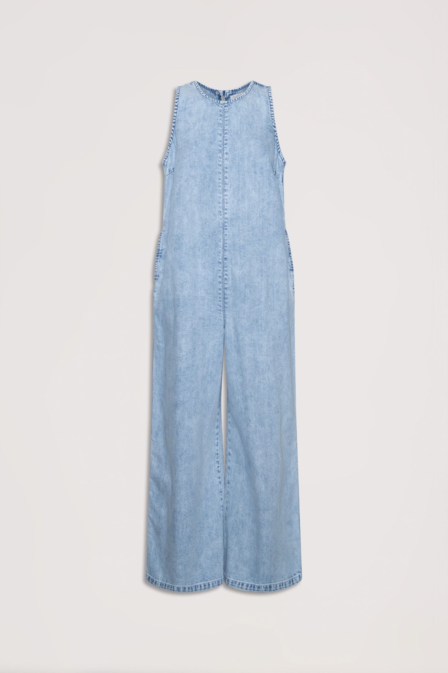 D-Luxe Palazzo Denim Jumpsuit