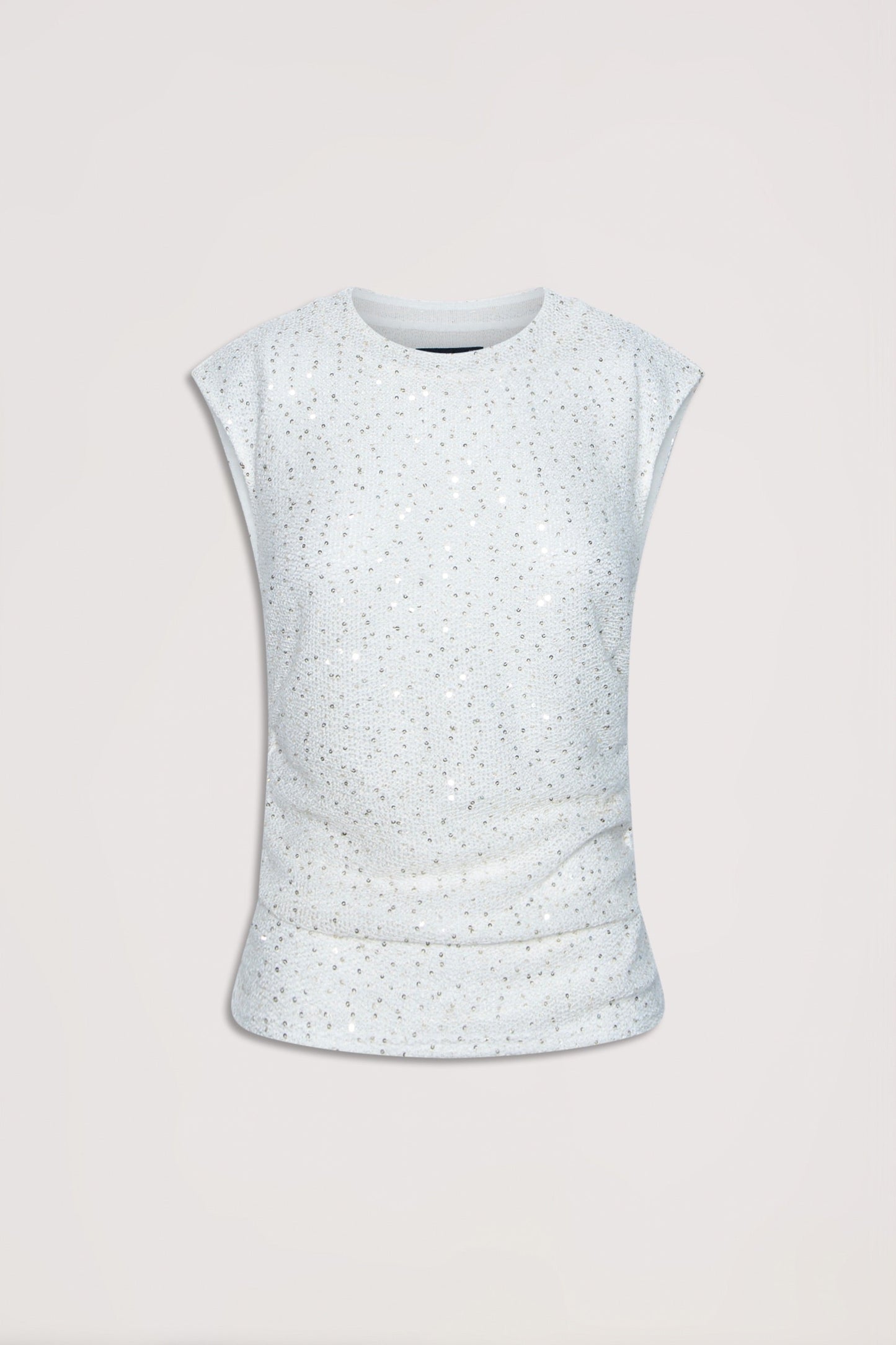 Holly Ruched Sequin Tee