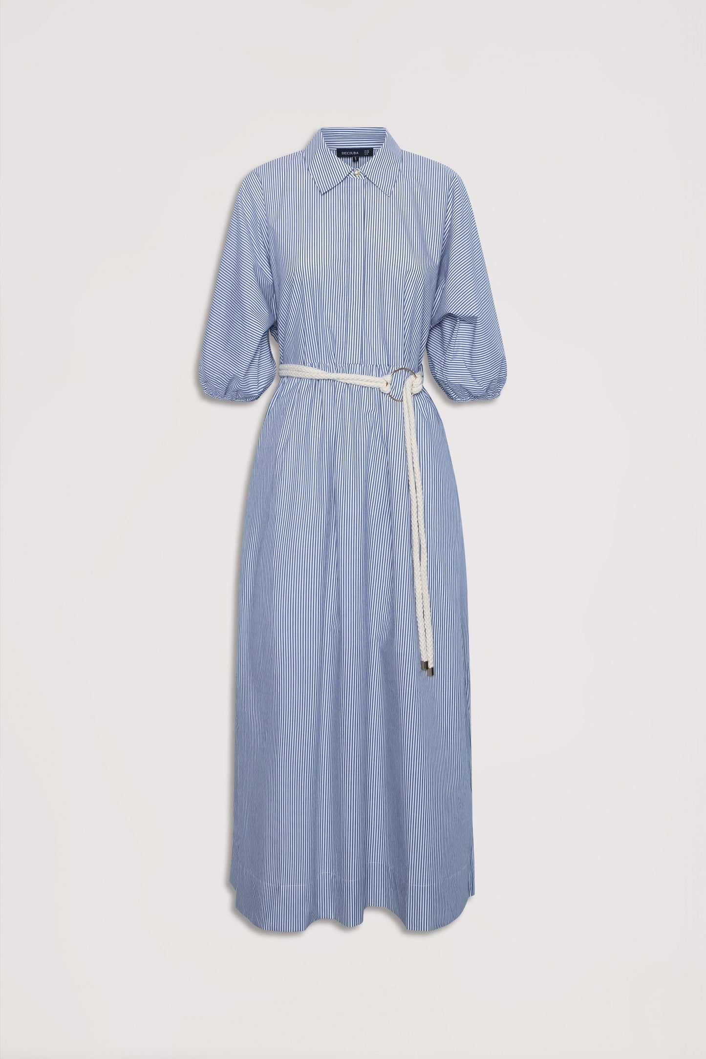 Tia Cotton Midi Shirt Dress