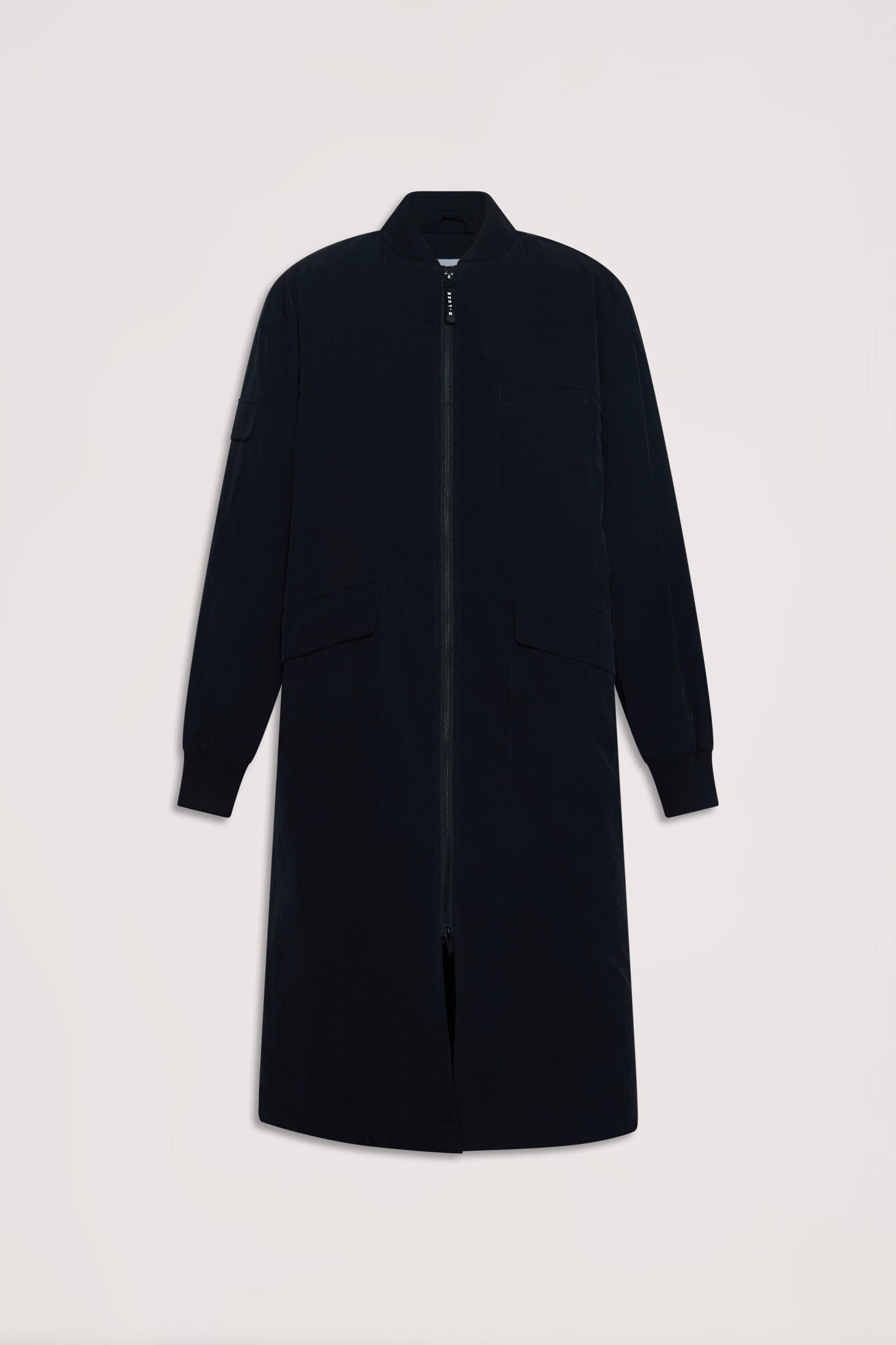 D-Luxe Longline Bomber Jacket