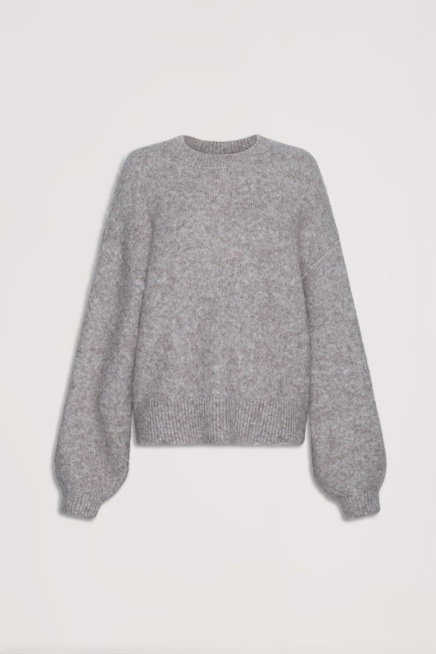 Viola Fluffy Crew Neck Jumper