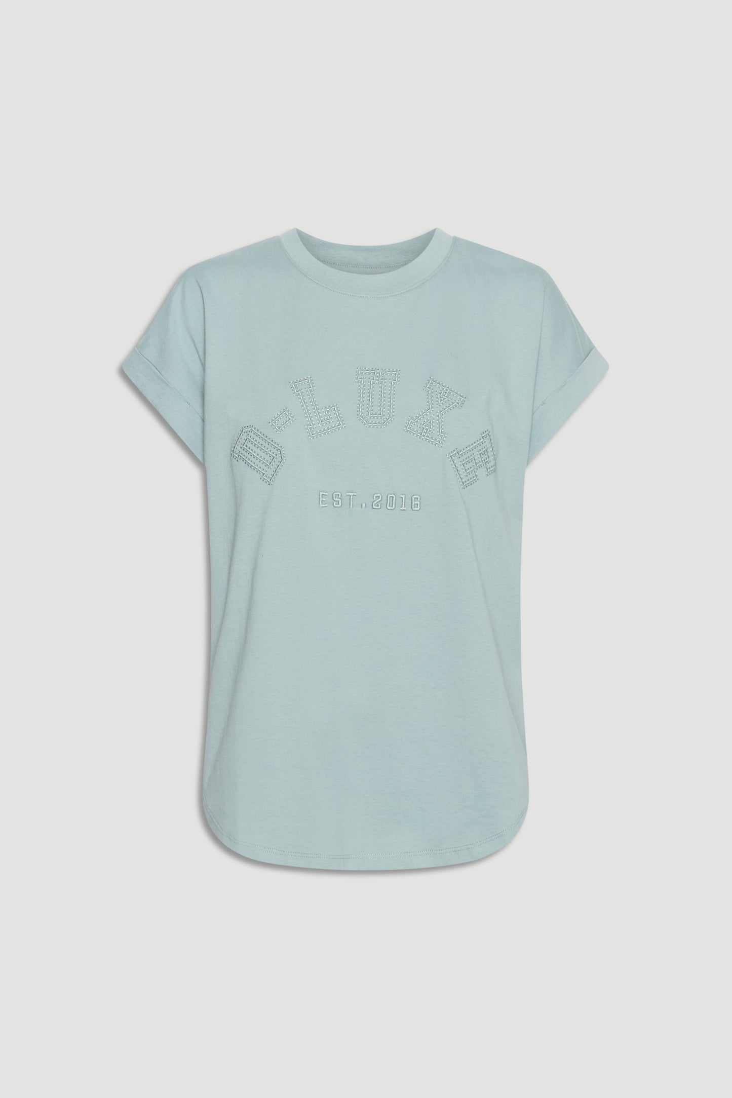 D-Luxe Collegiate Tonal Tee