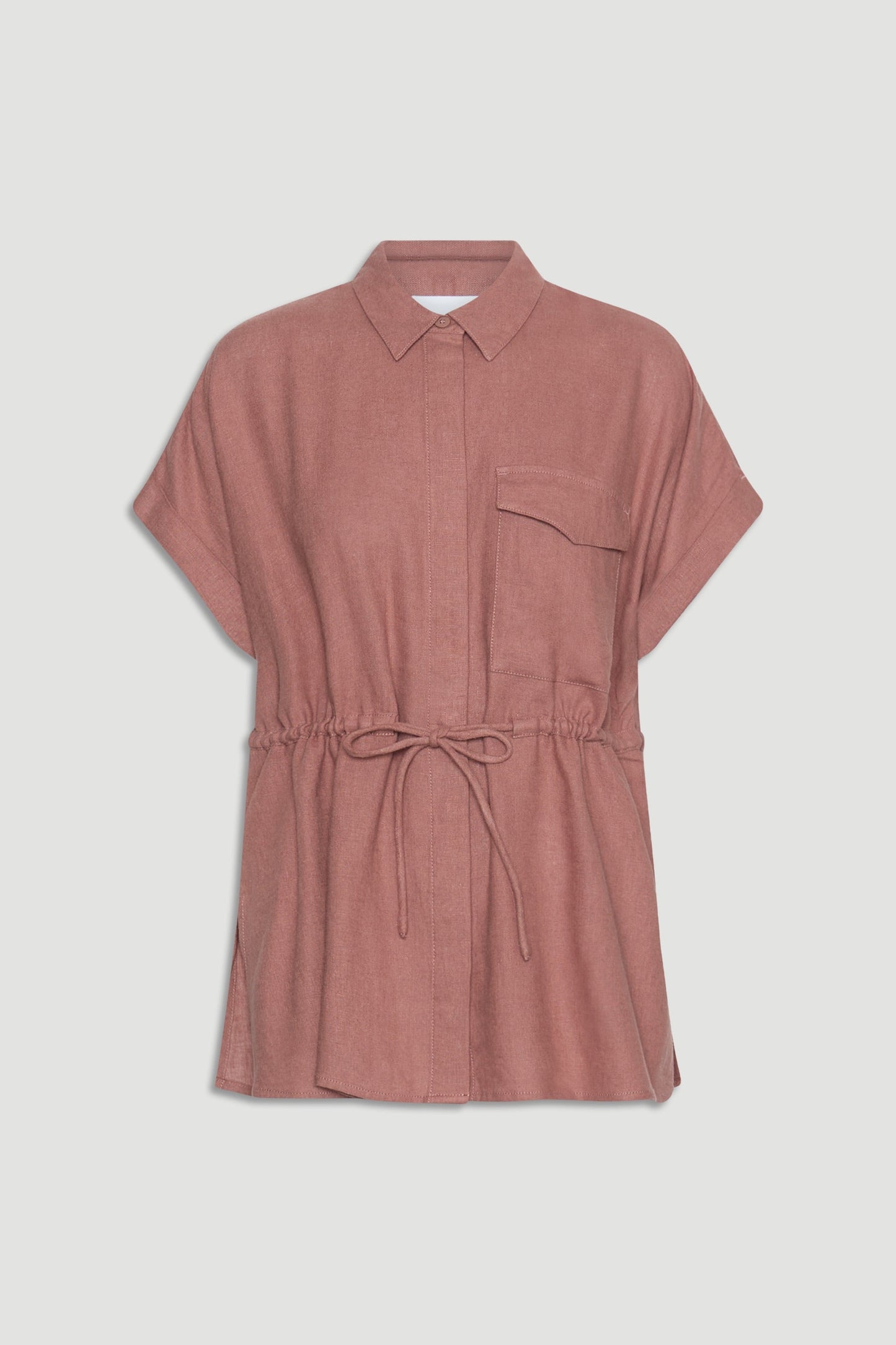 D-Luxe Linen Blend SS Shirt