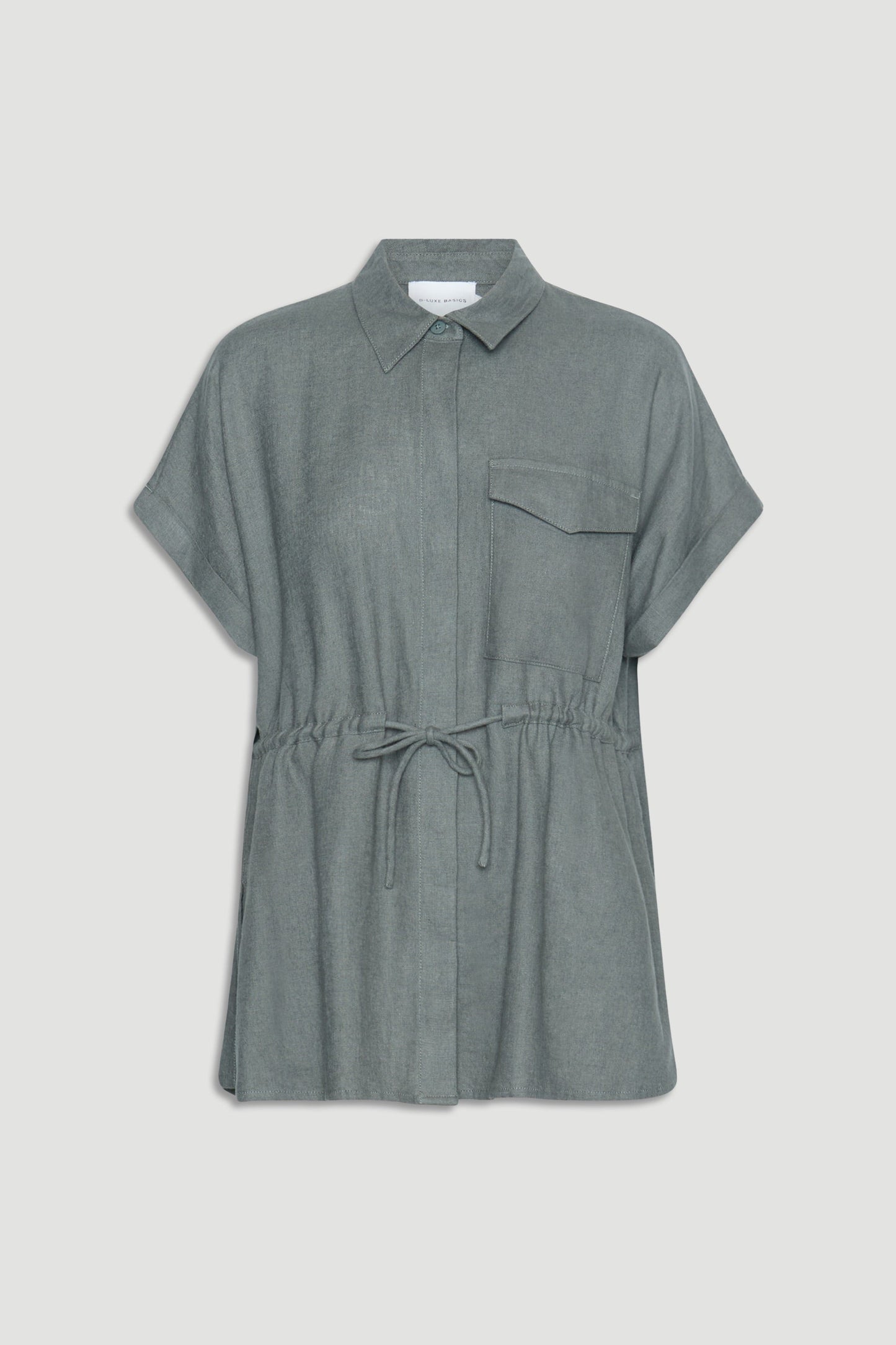 D-Luxe Linen Blend SS Shirt