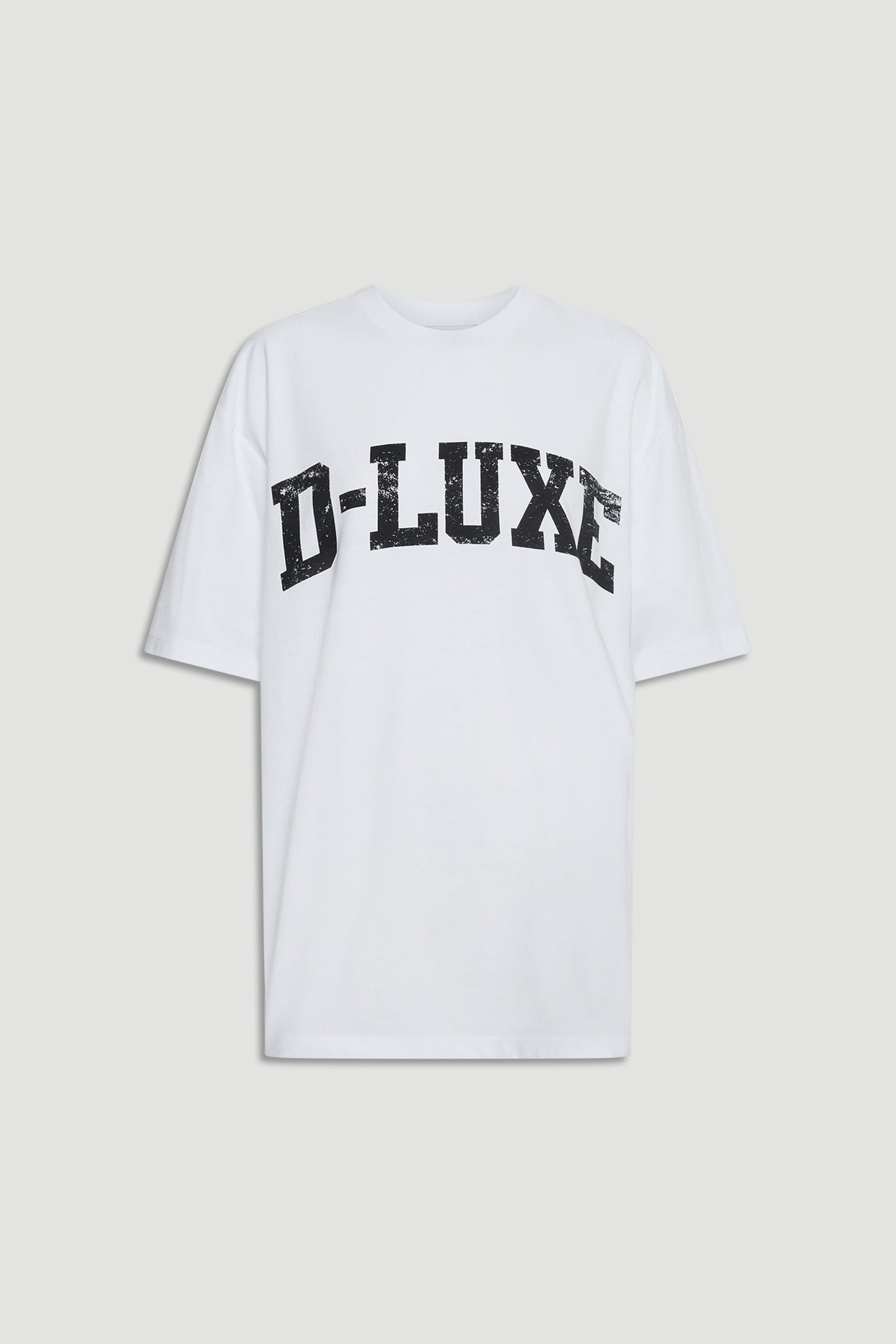 D-Luxe Distressed Logo Tee