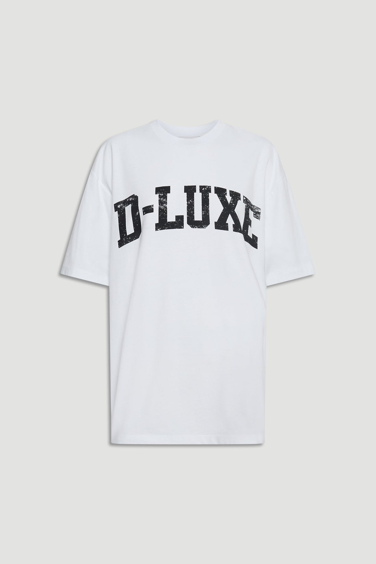 D-Luxe Distressed Logo Tee