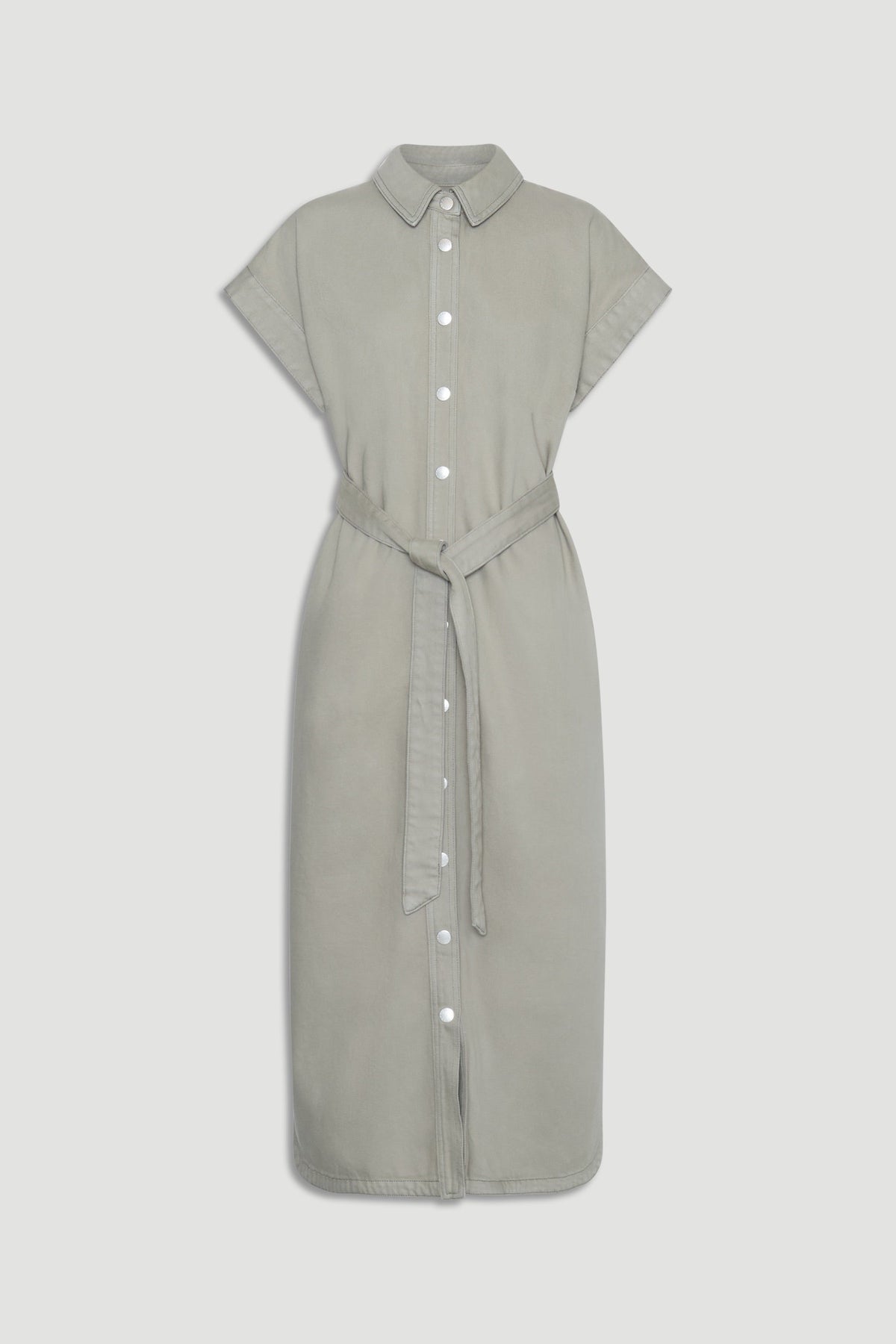 D-Luxe Denim Maxi Dress