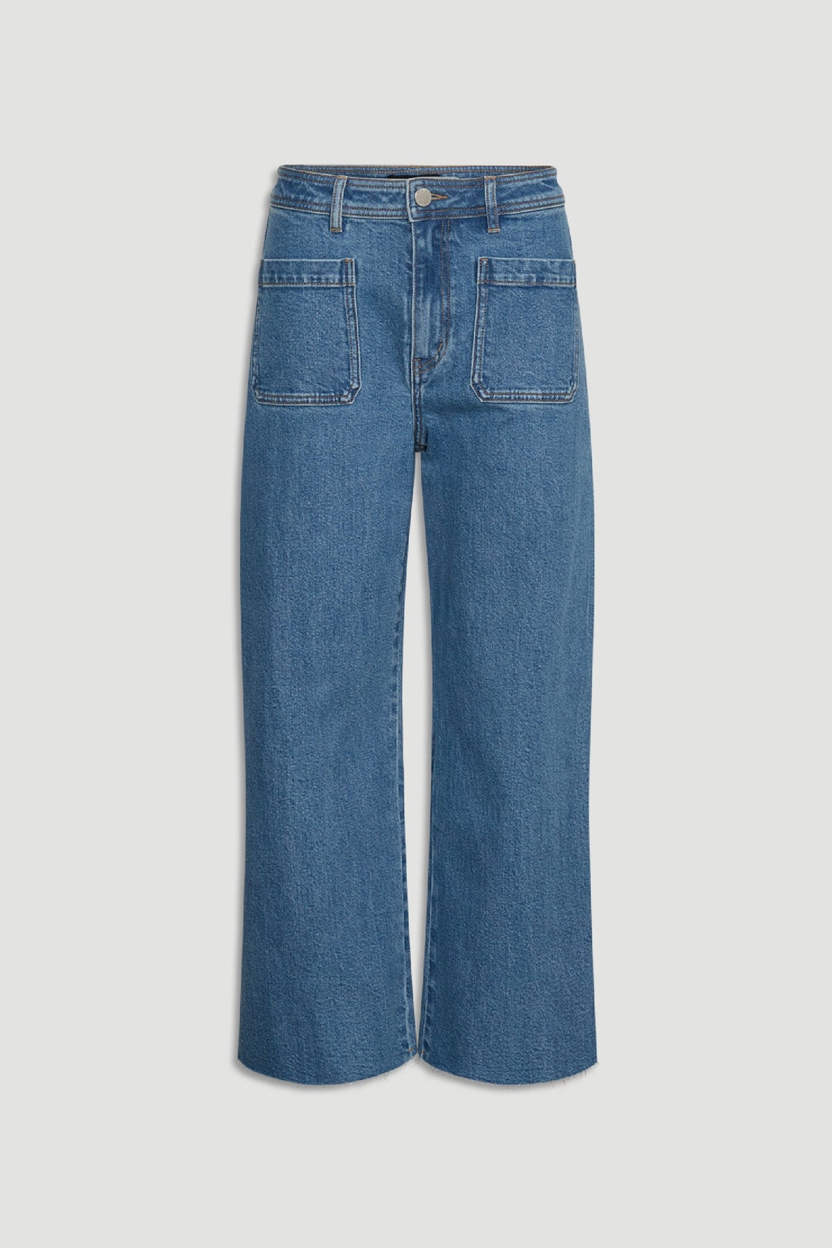 Darcy Cropped Wide Leg Jean
