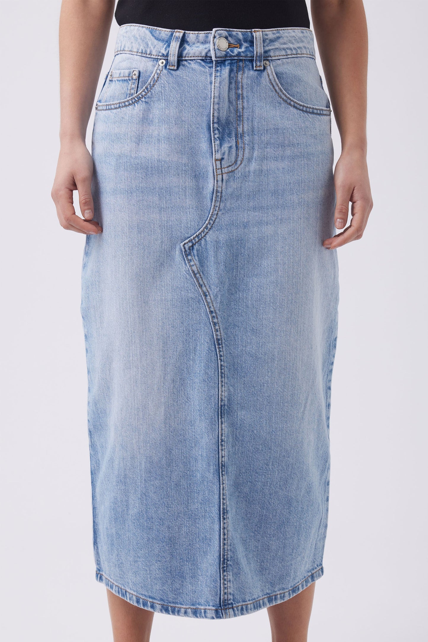 Mia Denim Midi Skirt