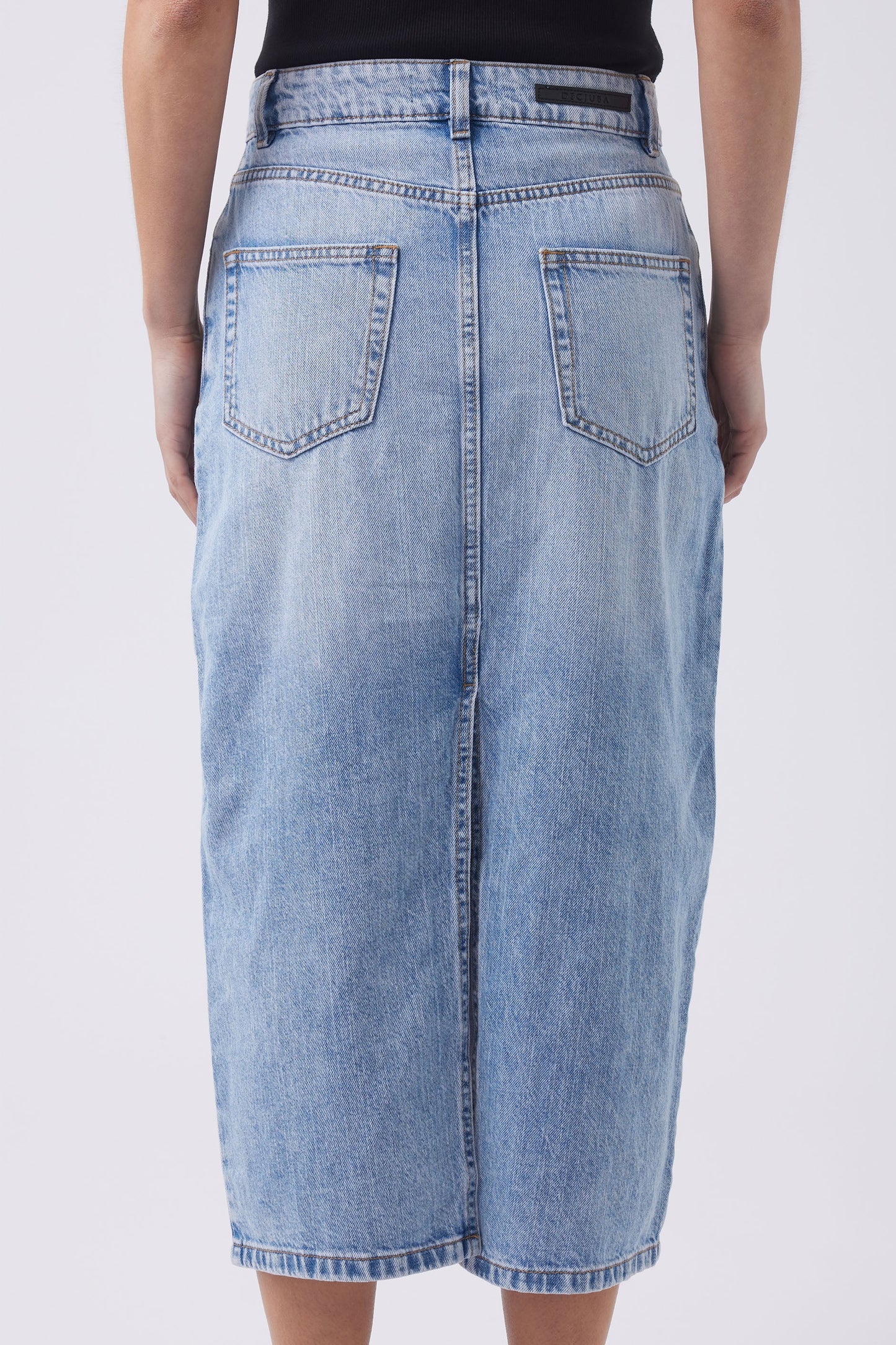 Mia Denim Midi Skirt