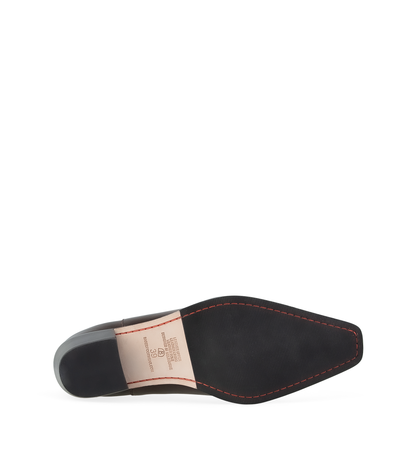 Ani Carob Boxed Leather Ankle Boots