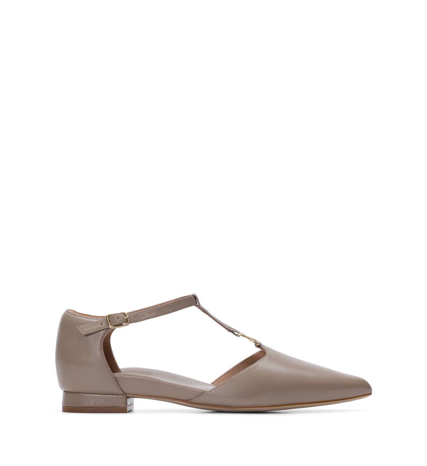 Avocet Donkey Leather & Hardware Flats