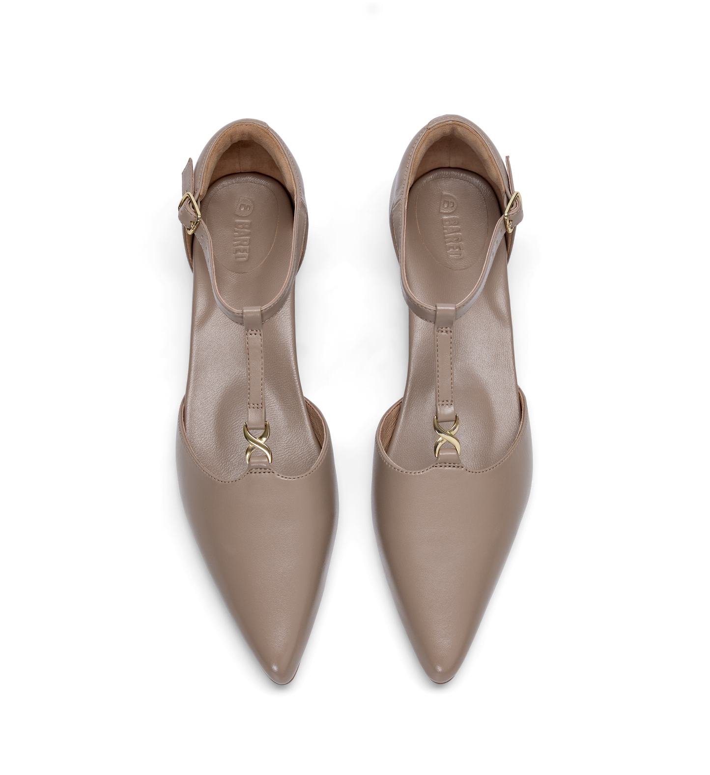 Avocet Donkey Leather & Hardware Flats