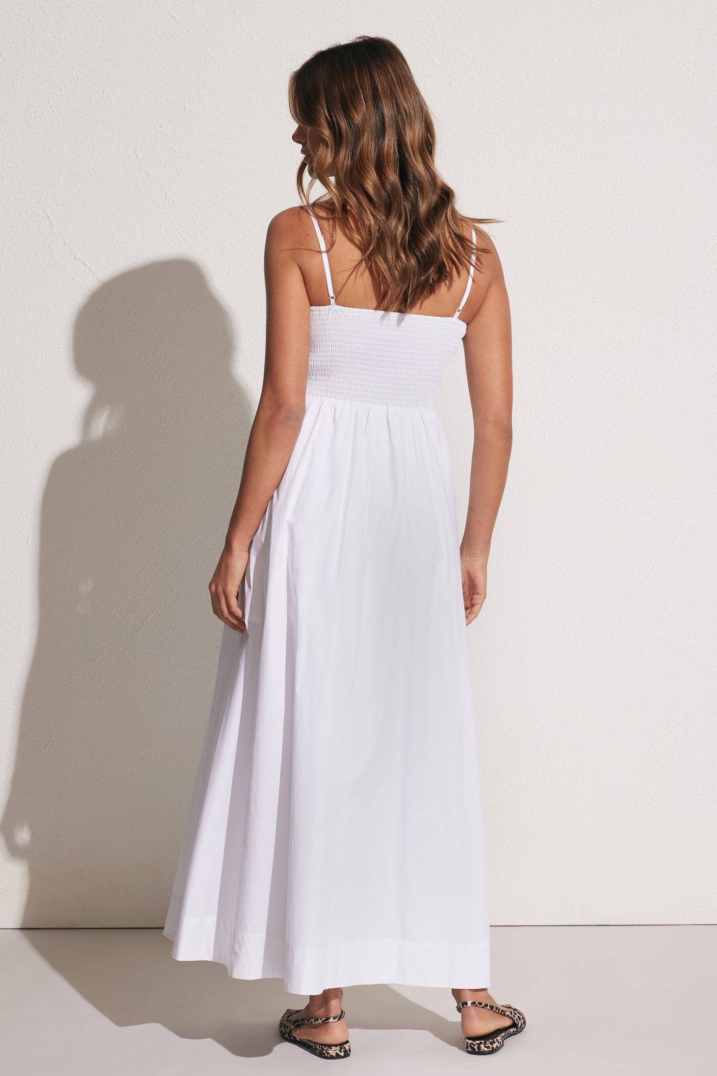Pippa Shirred Maxi Dress