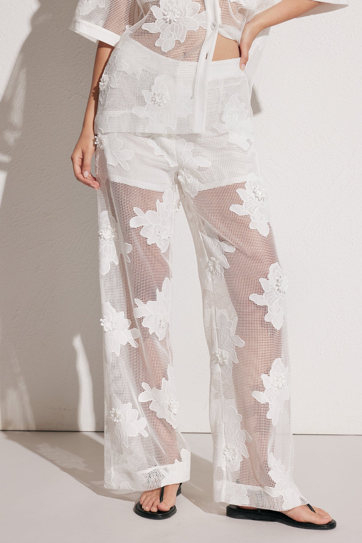 Elaine Emboridered Pant