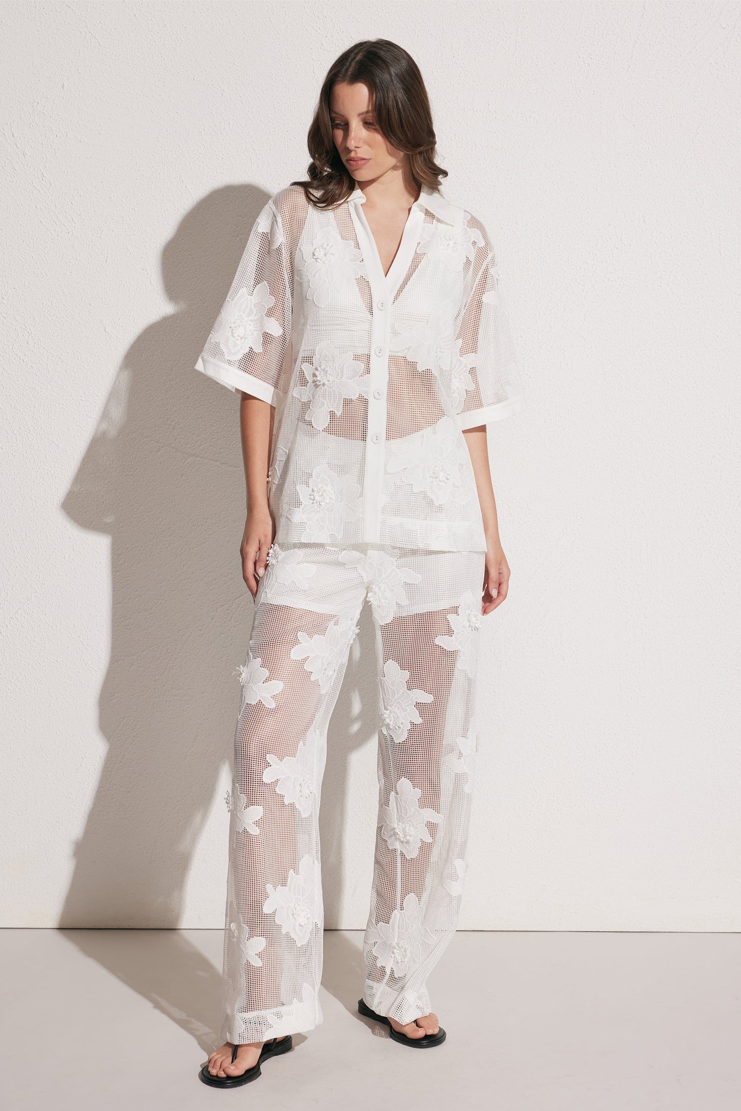 Elaine Emboridered Pant