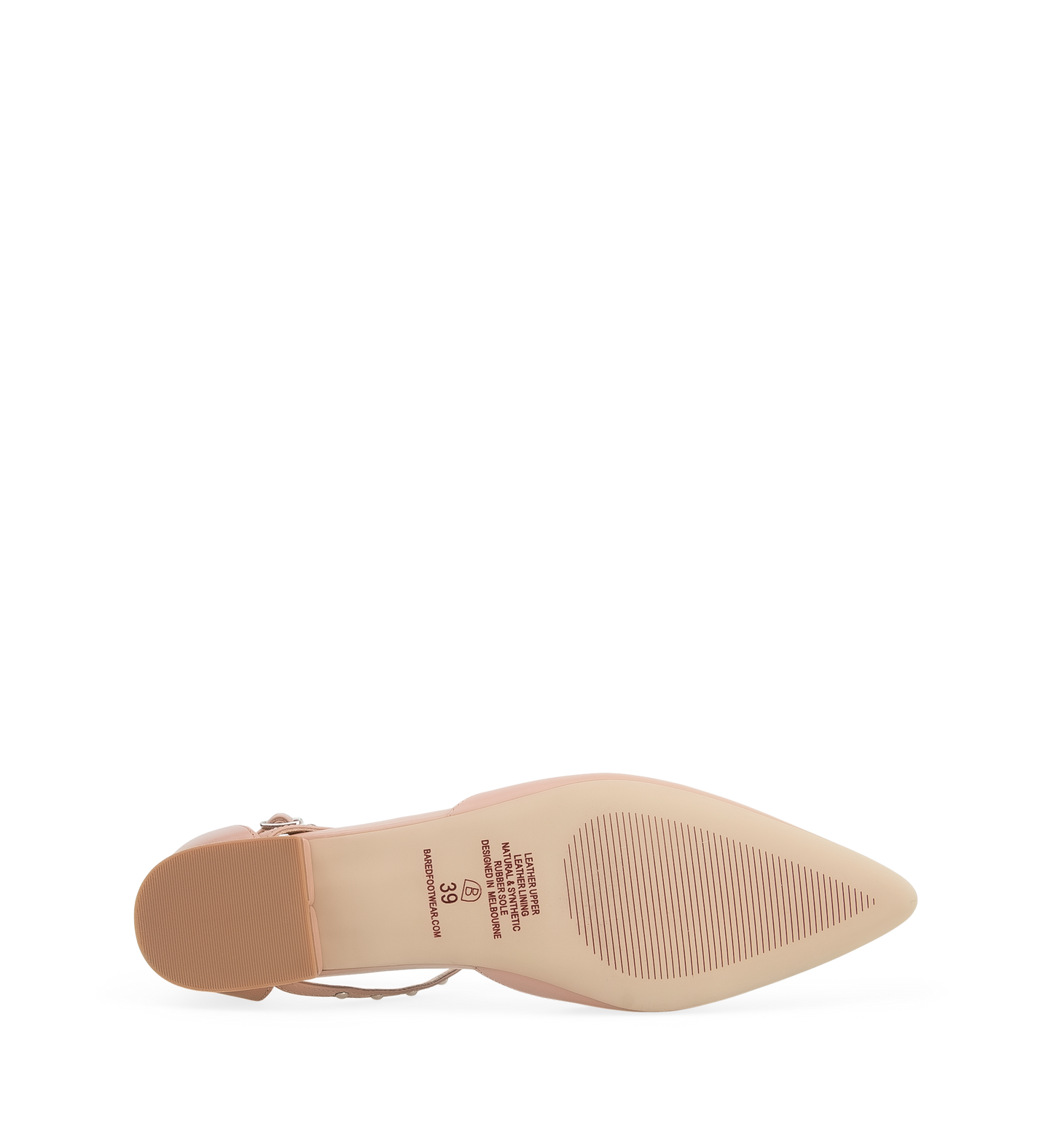 Grackle Blossom Leather Flats