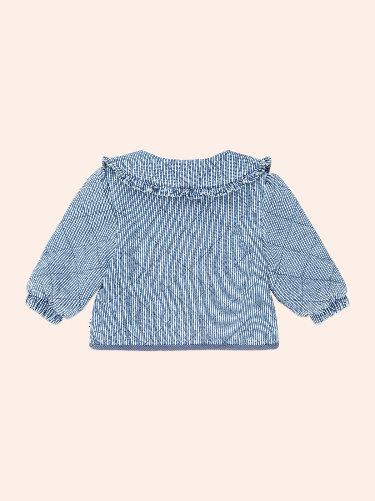 Vintage Bow Collar Denim Jacket