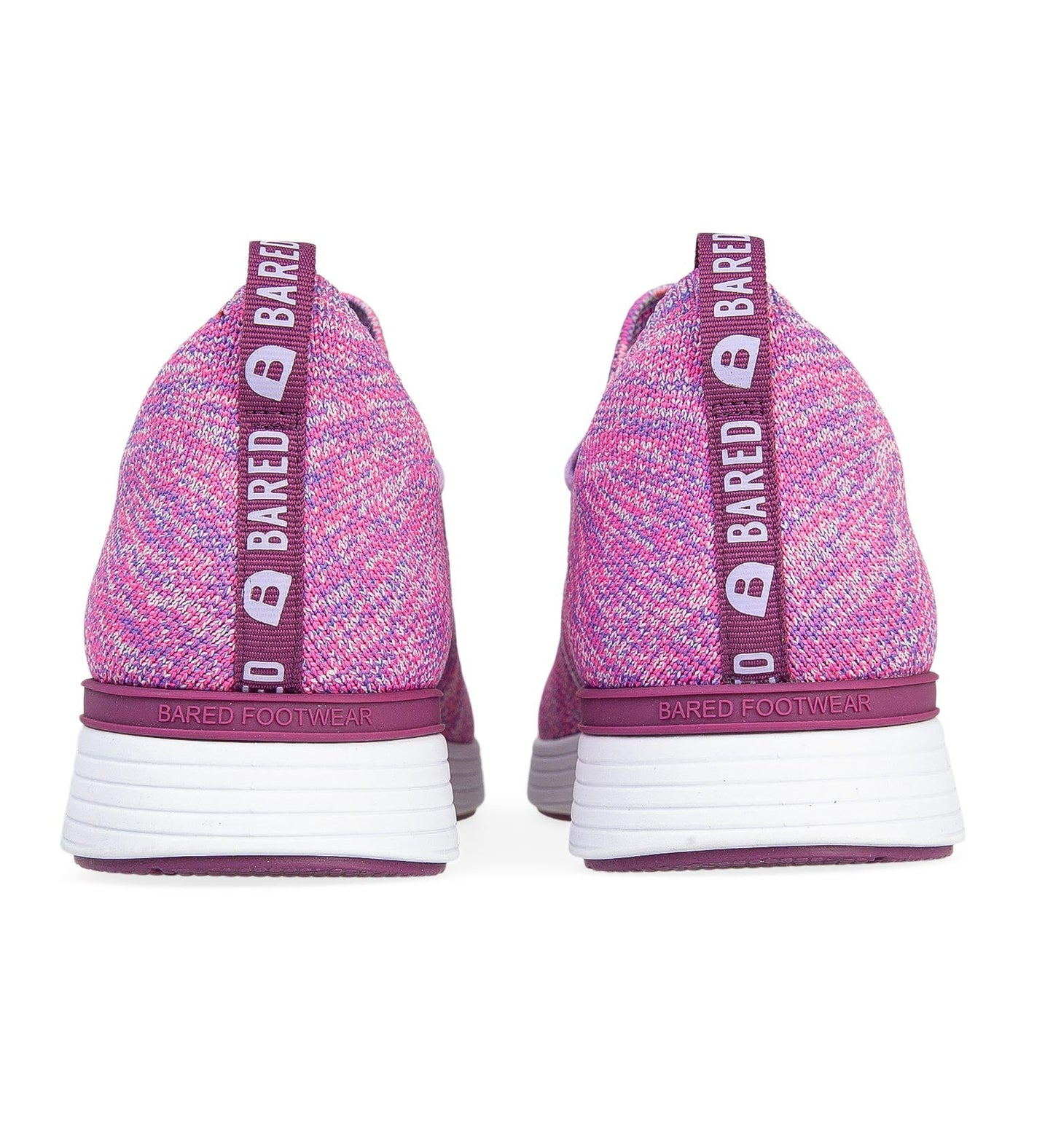 Jinzo Pink Marle Knit Sneakers