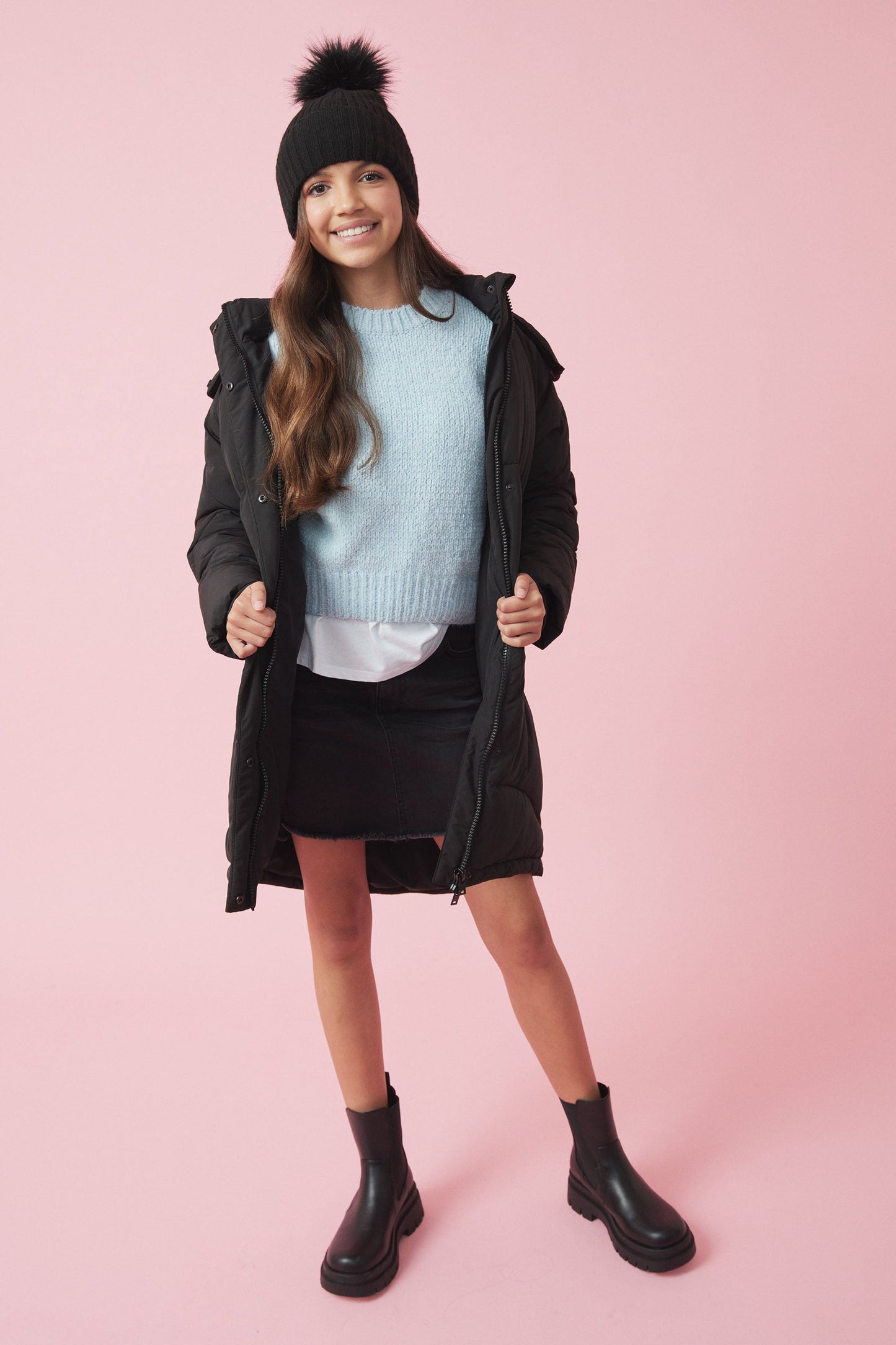 Girls Kendra Knit Jumper