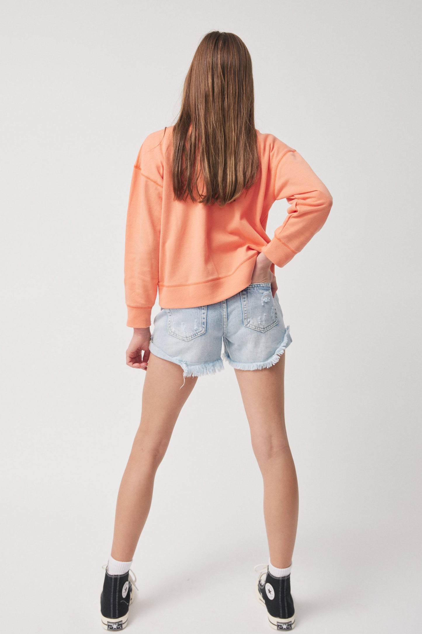 Girls NYC Cropped Crew