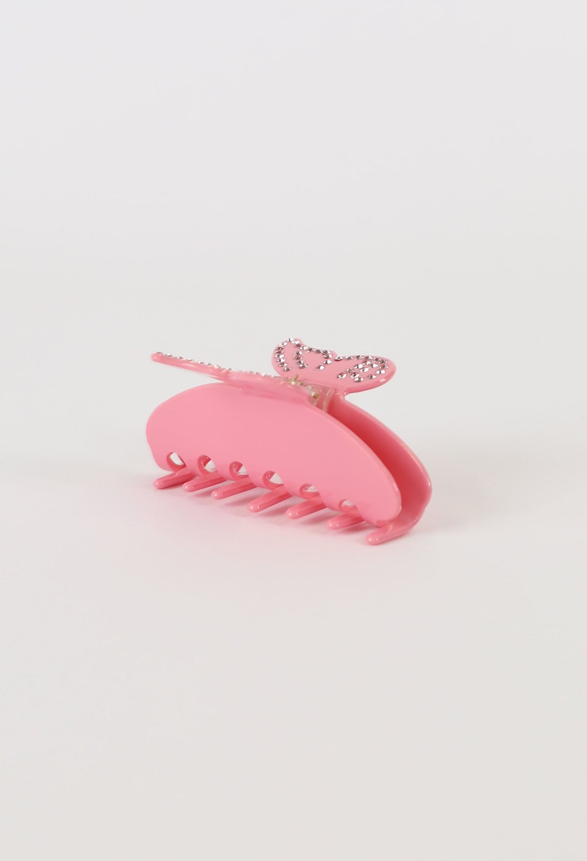 Girls CZ Butterfly Hair Claw