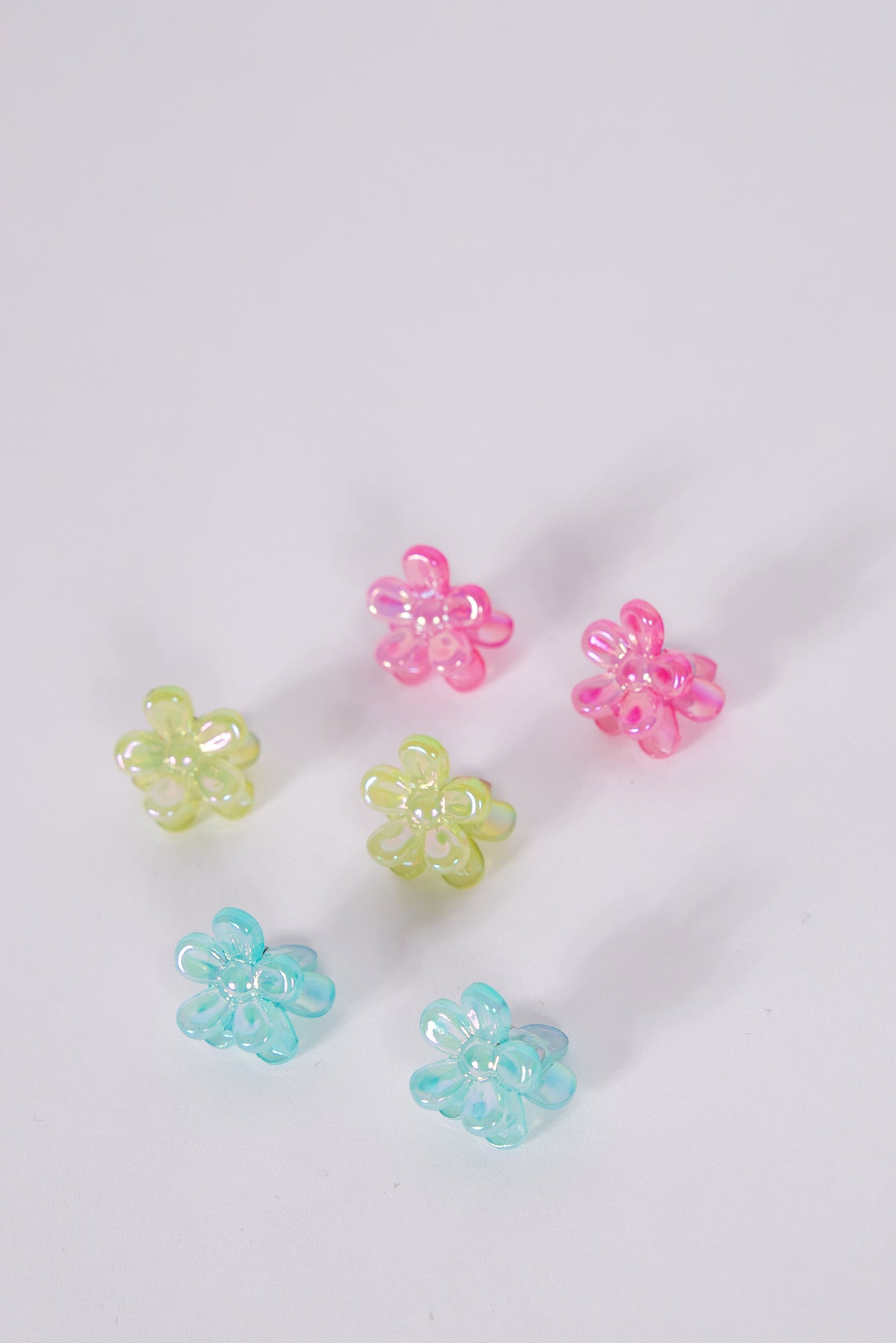 Girls Mini Daisy Clip Set