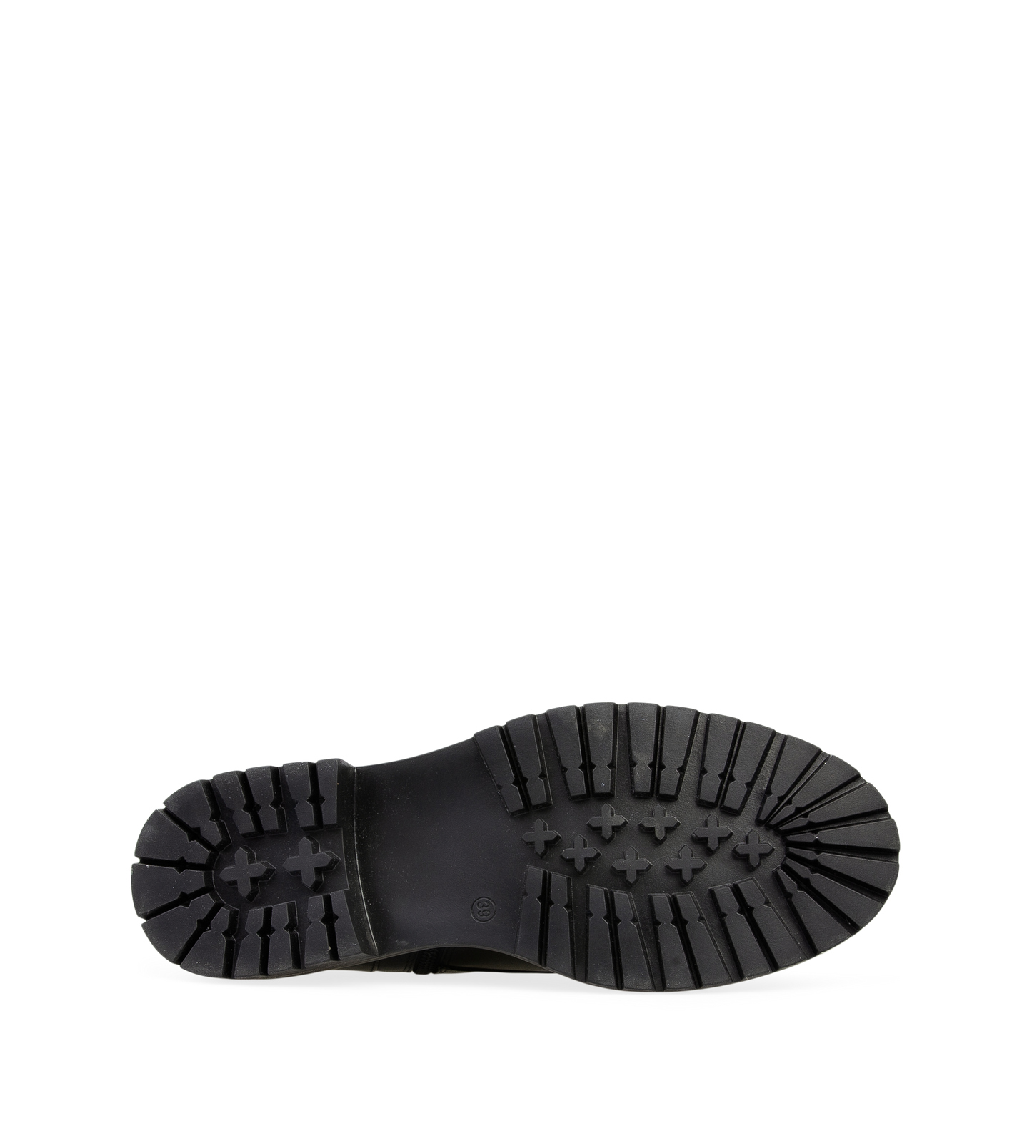 Phalarope Black Leather Flat Boots
