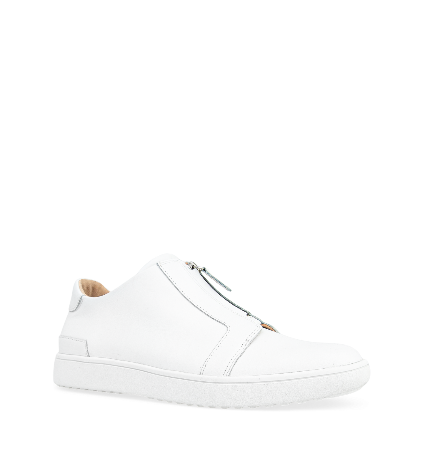 Razorbill White Leather Sneakers