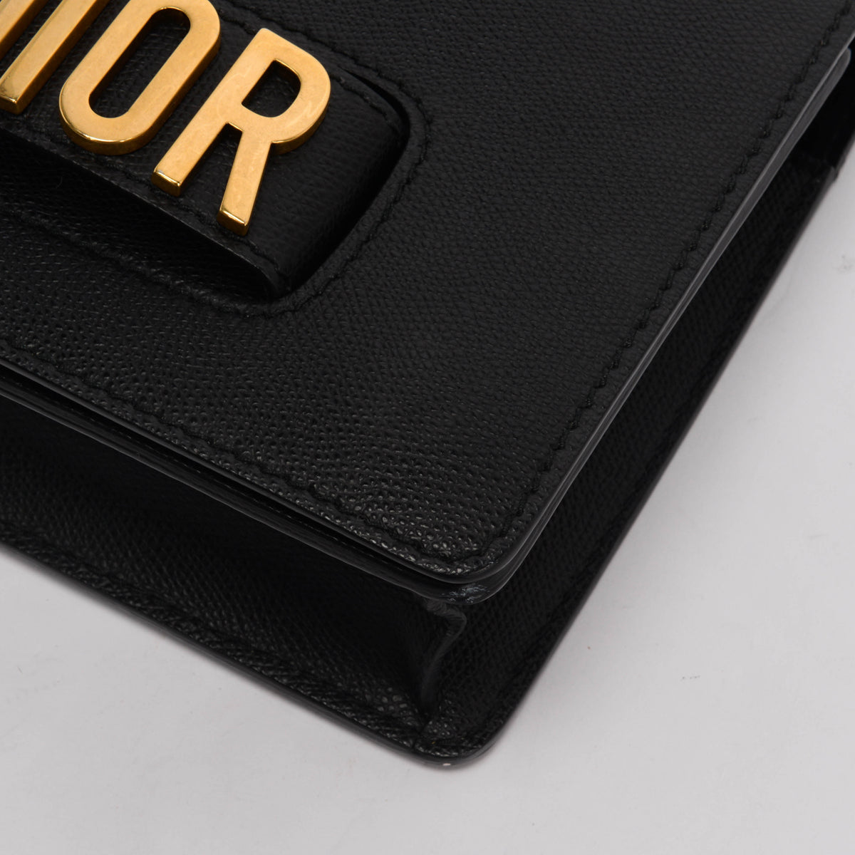 Grained Calfskin J'Adior Flap Bag + Bohemian Strap