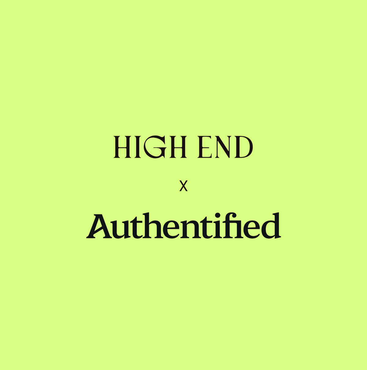 The High End Edit
