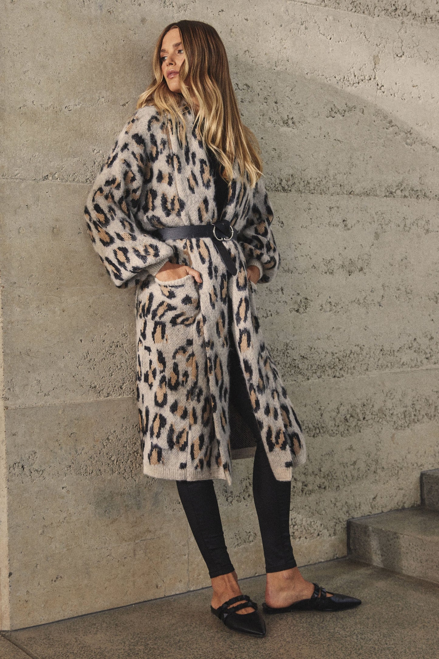 Hudson Leopard Cardigan