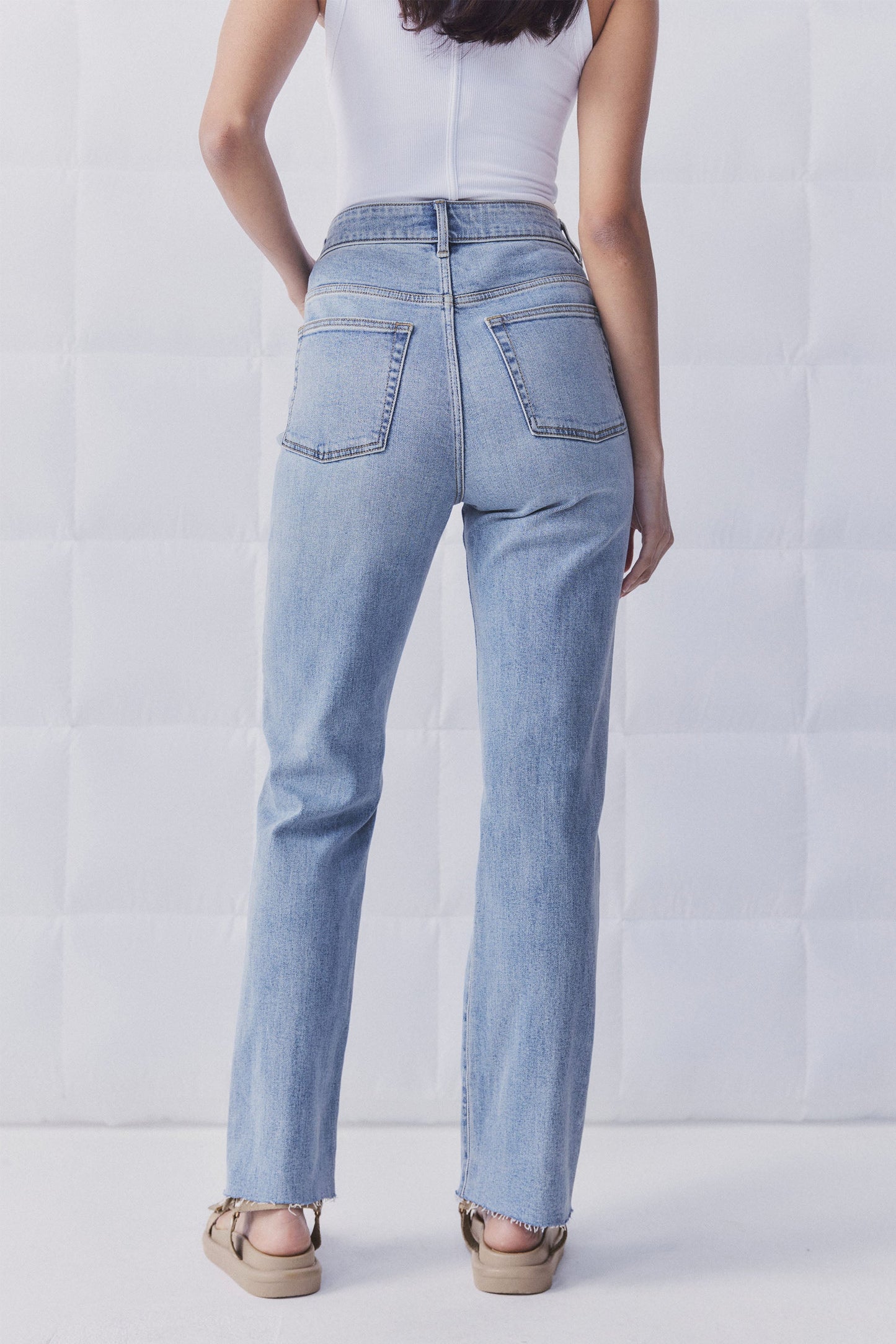 D-Luxe Straight Leg Jean