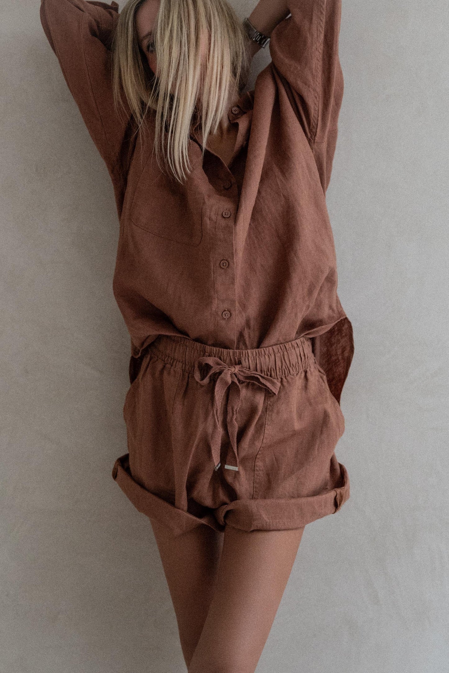 D-Luxe Linen Shirt