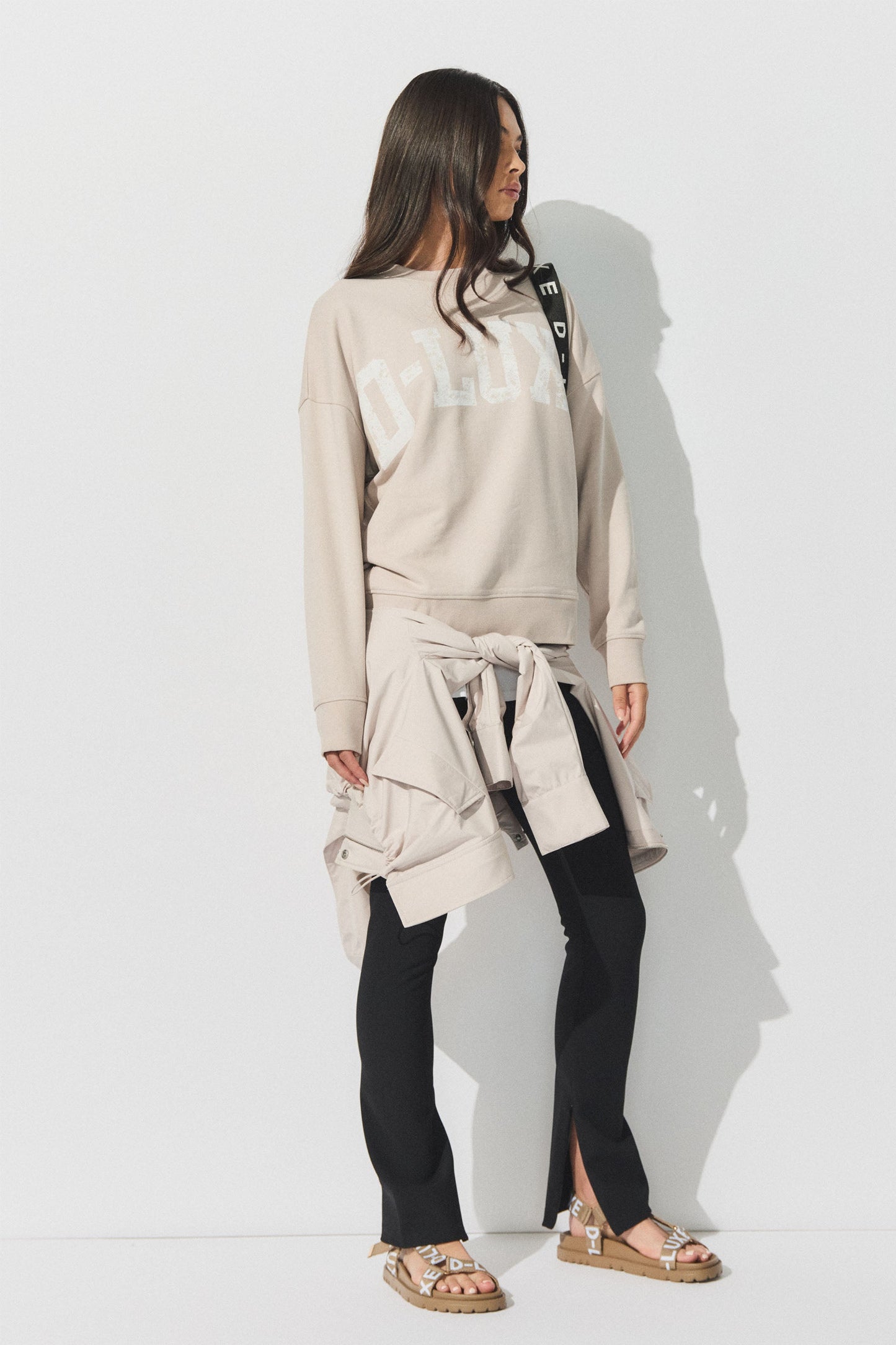 D-Luxe Collegiate Logo Sweat