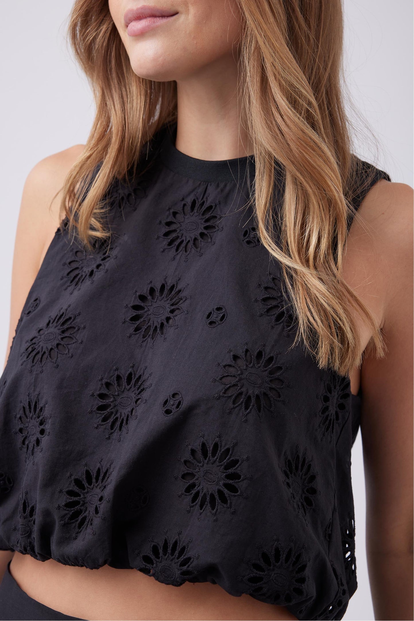 Blake Broderie Top