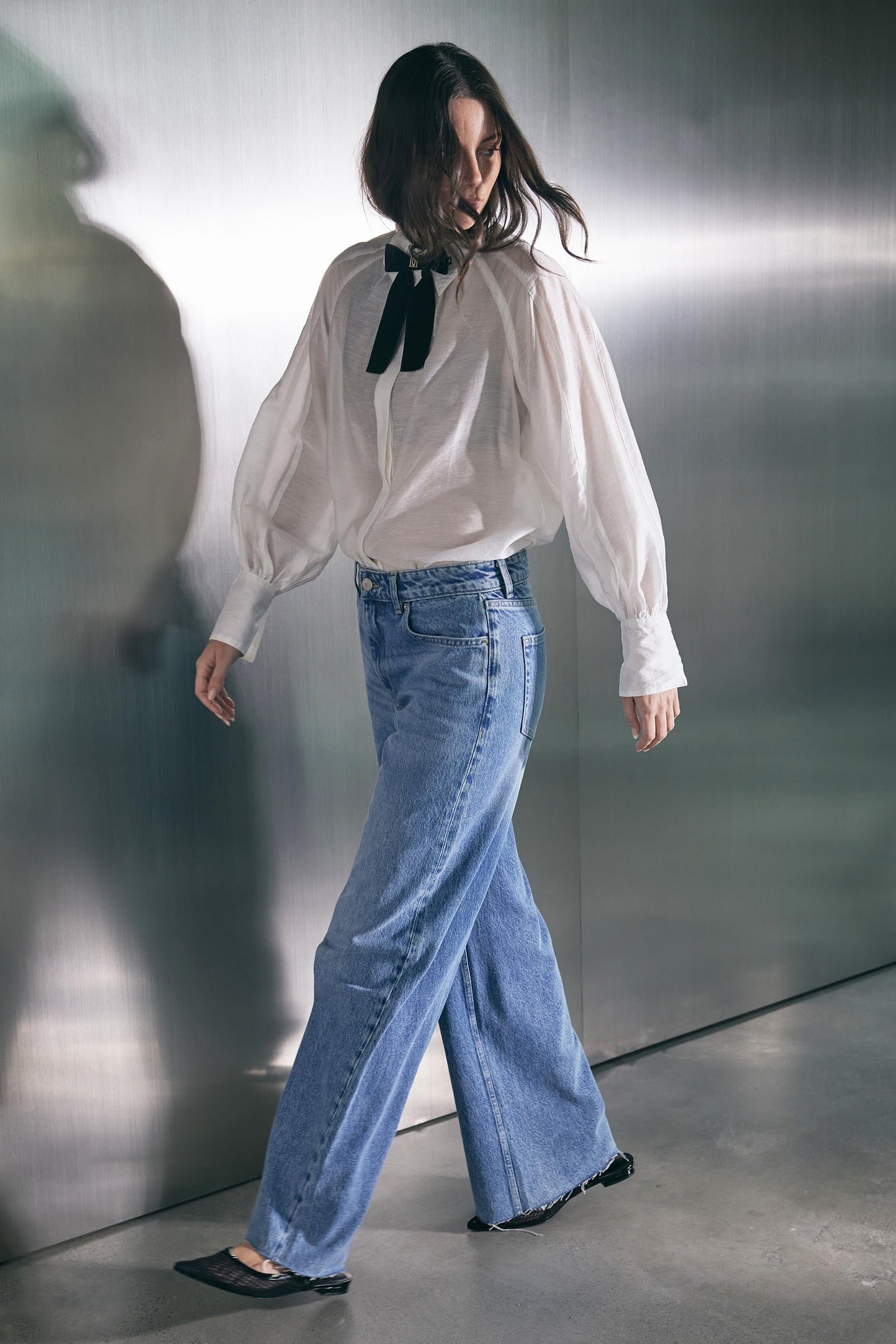 Lina Balloon Sleeve Shirt